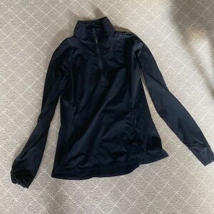 lululemon athletica Black Half-Zip Sweatshirt